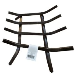 Lynx Black Painted Steel Fireplace Grate