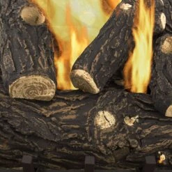 Pleasant Hearth Willow Oak Fireplace Log Set Unlimited Hr 42 Lb -Imperial Shop 07d16986 8e38 4794 a134 c68472710944