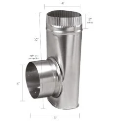 Deflect-O Jordan 5 In. L X 4 In. D Silver Aluminum Offset Dryer Connector 7 Deflect-O Jordan 5 In. L X 4 In. D Silver Aluminum Offset Dryer Connector -Imperial Shop 0982a73c a836 4a82 a8e7 7d4776d9631c