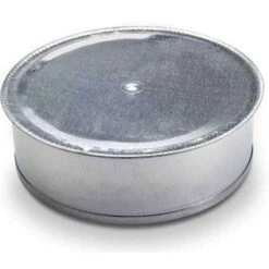 Heating & Cooling Products 12 In. D Galvanized Steel Tee Cover