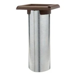 Deflect-O Supurr Vent 6 In. L X 4 In. D Brown Aluminum Vent Dryer Hood -Imperial Shop 25664855 03c8 4b59 9e94 454314a4b514