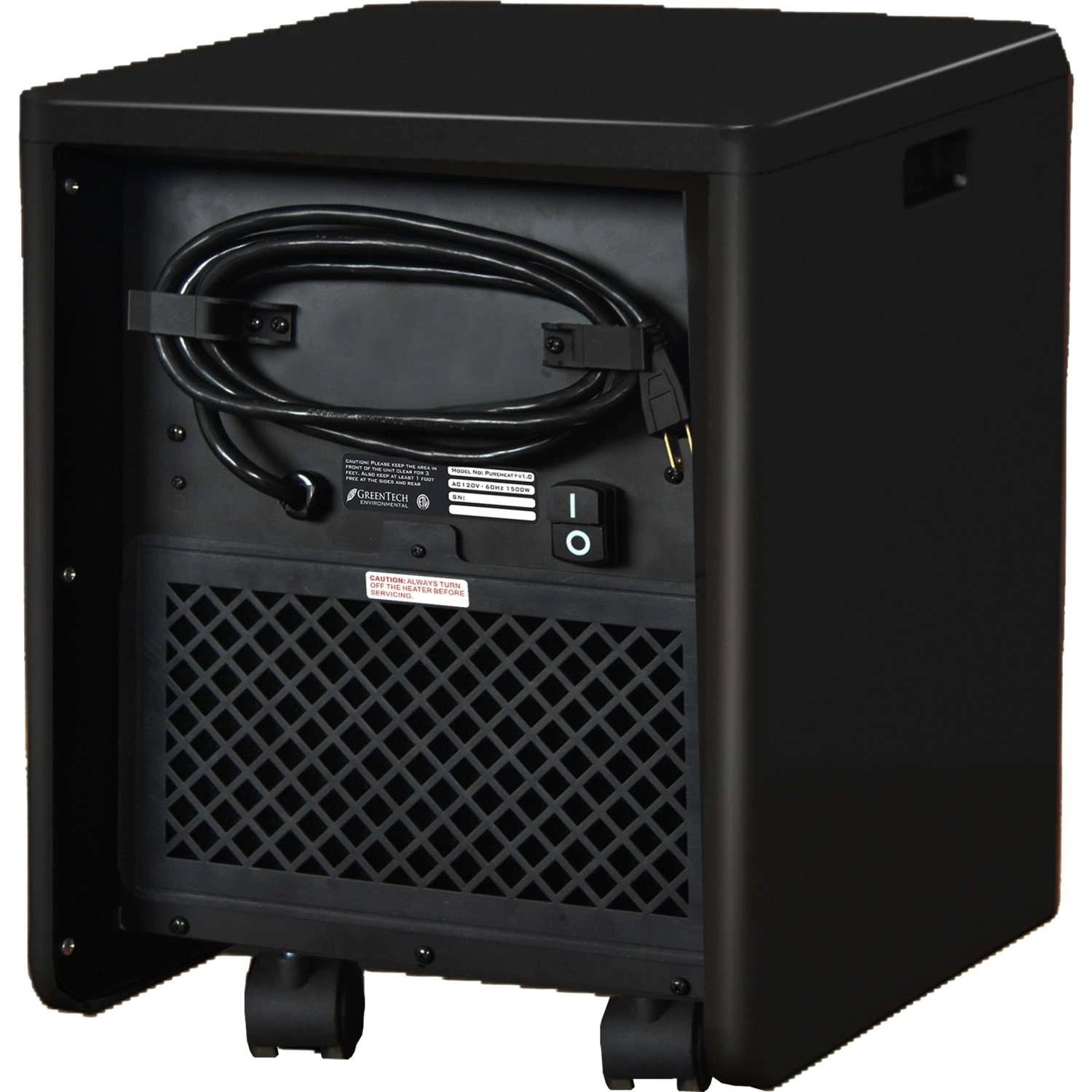 GreenTech PureHeat 3-in-1 1200 Sq Ft Infrared Heater With Humidifier 5100 BTU 5 GreenTech PureHeat 3-in-1 1200 Sq Ft Infrared Heater With Humidifier 5100 BTU - Image 5