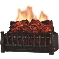 Comfort Glow 400 Sq Ft Electric Fan Forced Log Heater W/Remote 5000 BTU