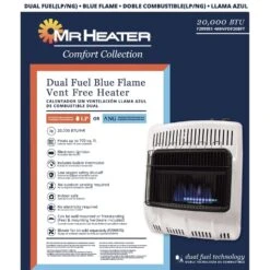 Mr. Heater Comfort Collection 700 Sq Ft 20000 BTU Natural Gas/Propane Wall Heater -Imperial Shop 3c5cacc4 5e93 4e07 af36 64be798cd0f6