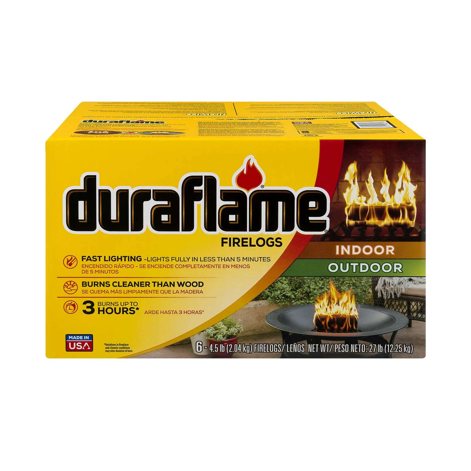 Duraflame Fire Log 3 Hr 6 Pk 1 Duraflame Fire Log 3 Hr 6 Pk