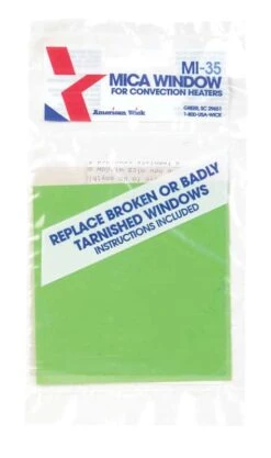 American Wick Kerosene Heater Mica Window