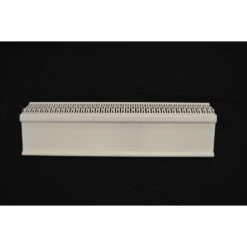 Plastx The Better Baseboard Cover 3 In. H X 2 Ft. W 1-Way White ABS Plastic Baseboard Heater Cover