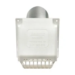 Deflect-O Jordan 14.75 In. L X 4 In. D Silver/White Aluminum/Plastic Vent Dryer Hood -Imperial Shop 61ada960 7f0f 4a09 9e44 bc567160bbf6