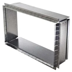 Heating & Cooling Products 10 In. D 28 Ga. Galvanized Steel Duct Start Collar