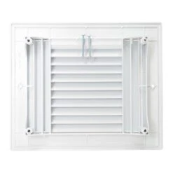 Deflect-O Jordan 10 In. H X 8 In. W 3-Way White Plastic Ceiling Register 9 Deflect-O Jordan 10 In. H X 8 In. W 3-Way White Plastic Ceiling Register -Imperial Shop 72ce2298 472b 402b 9814 e36001c422ef