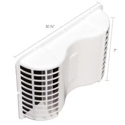 Deflect-O White Plastic Eave Vent 5 Deflect-O White Plastic Eave Vent -Imperial Shop 73992248 63ec 471a b58d e8822120de90
