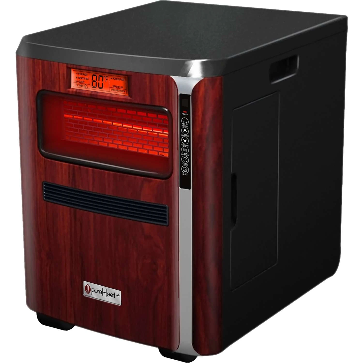 GreenTech PureHeat 3-in-1 1200 Sq Ft Infrared Heater With Humidifier 5100 BTU 4 GreenTech PureHeat 3-in-1 1200 Sq Ft Infrared Heater With Humidifier 5100 BTU - Image 4