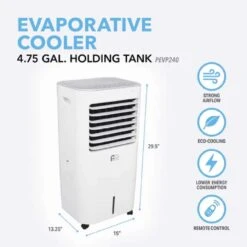 Perfect Aire 250 Sq Ft Portable Evaporative Cooler 240 CFM 16 Perfect Aire 250 Sq Ft Portable Evaporative Cooler 240 CFM -Imperial Shop 79bb3698 c204 46c2 9699 17f9598f237f