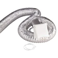 Deflect-O Supurr-Flex 8 Ft. L X 4 In. D Silver/White Plastic Dryer Vent Kit 5 Deflect-O Supurr-Flex 8 Ft. L X 4 In. D Silver/White Plastic Dryer Vent Kit -Imperial Shop 82408bec 90c0 410c 9d52 de9ad6bab4a8