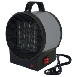 King 150 Sq Ft Electric Ceramic Utility Heater 5100 BTU