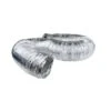 Dundas Jafine 25 Ft. L X 4 In. D Silver Aluminum Foil Duct