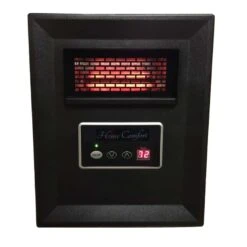 Home Comfort 750 Sq Ft Infrared Portable Heater With Remote 2400 BTU