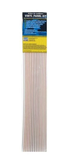 AC-Safe Window Air Conditioner Vinyl Panel Replacement Kit 12 In. W X 21 In. H White