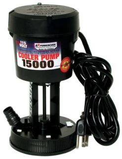 Dial Powercool 8-1/2 In. H X 4-1/2 In. W Black Plastic Evaporative Cooler Pump