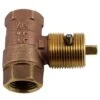 Blue Flame 1/2 In. Brass Quarter-Turn Straight Valve