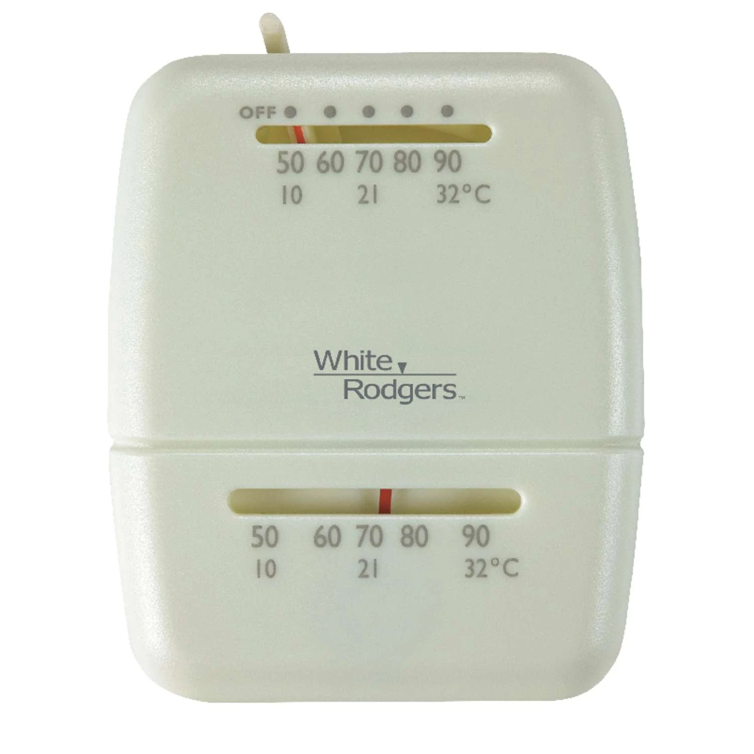 White Rodgers Heating Lever Thermostat 1 White Rodgers Heating Lever Thermostat