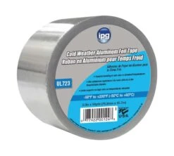 IPG 3 In. W X 50 Yd L Silver Foil Tape