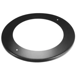 DuraVent DuraBlack 6 In. D 24 Ga. Galvanized Steel Stove Pipe Trim Collar