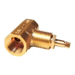 Blue Flame 0.5 In. Brass Straight Valve Body