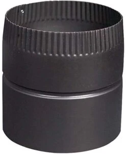 Imperial 8 In. D Steel Stove Pipe Adapter